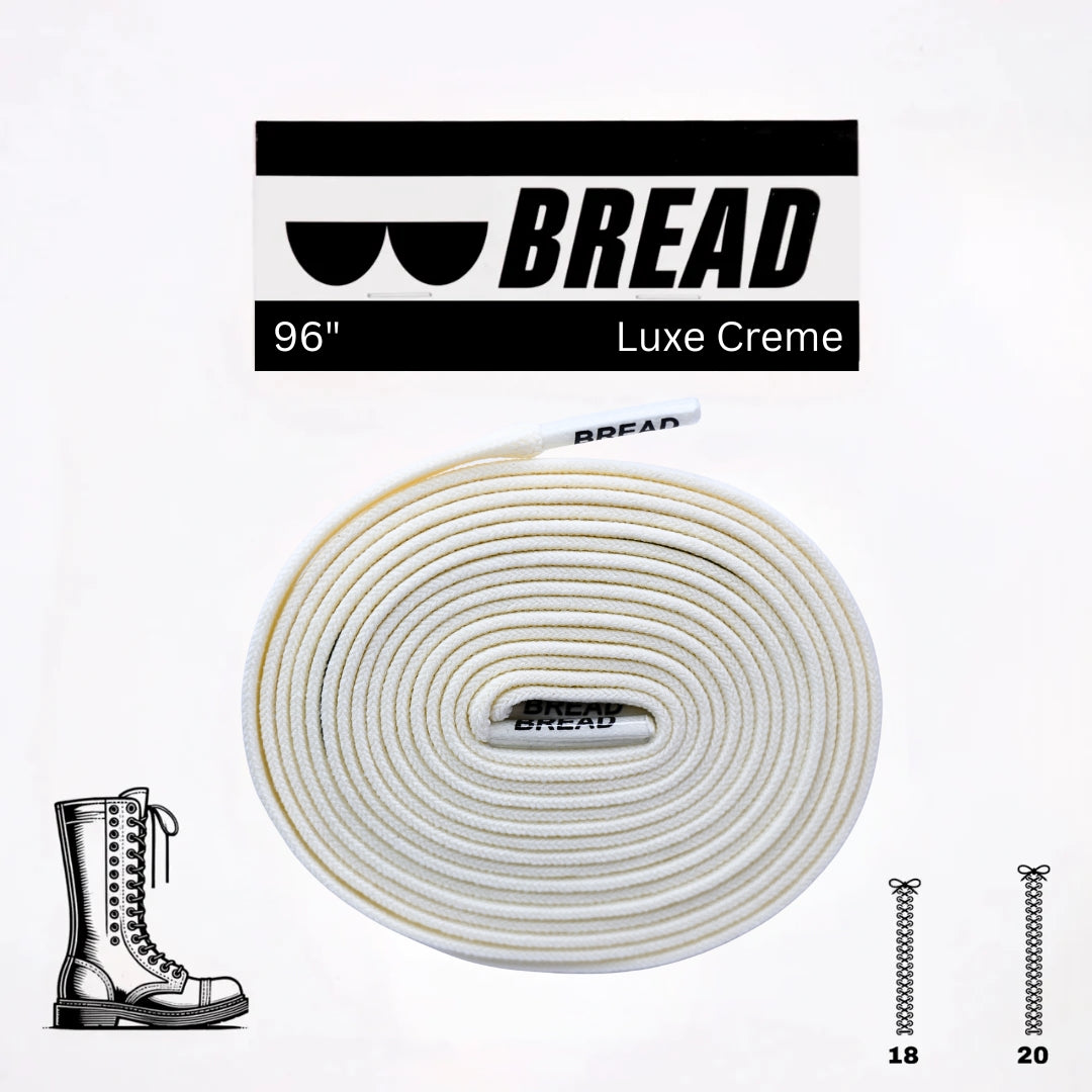 Luxe Creme Laces - Krudco. Skateshop