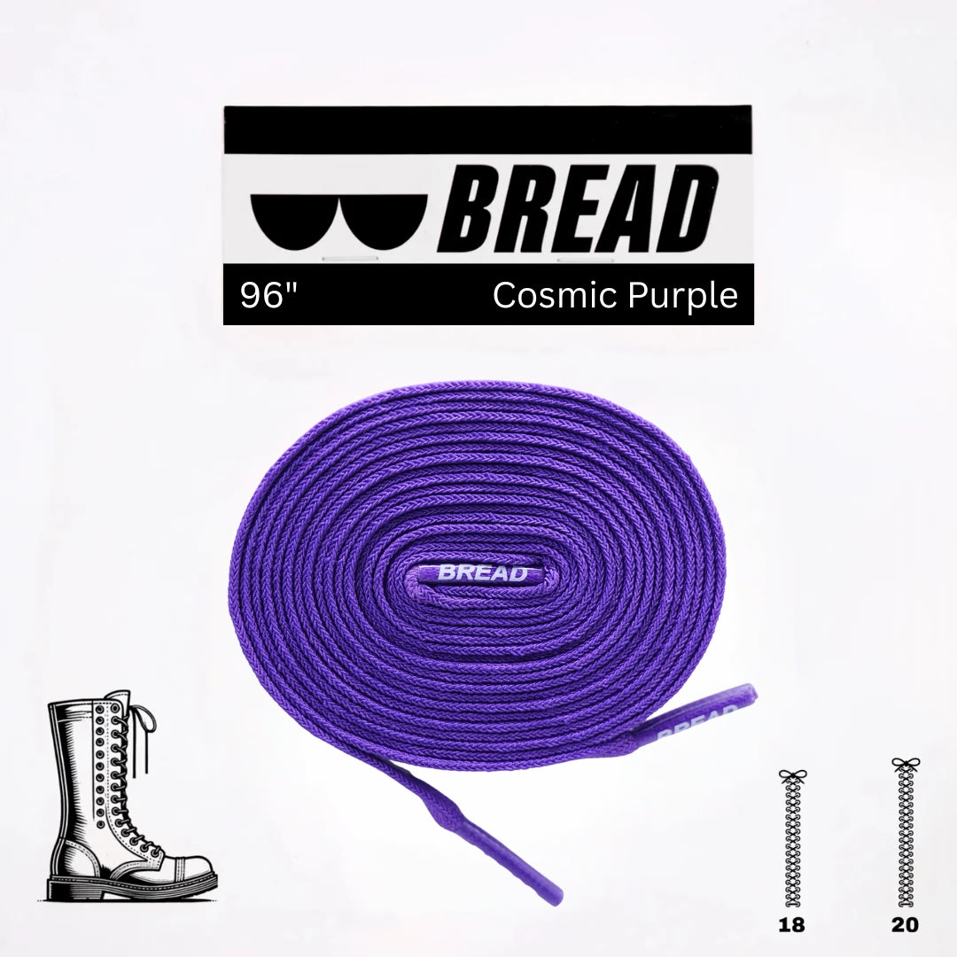 Cosmic Purple Laces - Krudco. Skateshop