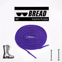 Cosmic Purple Laces - Krudco. Skateshop