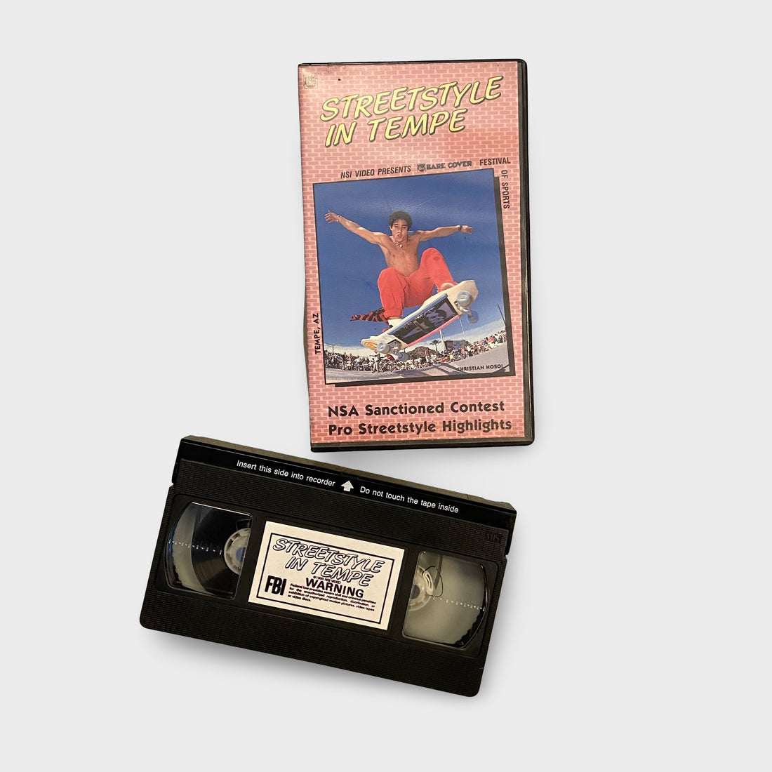 Streetstyle IN Tempe 1986 VHS Skateboard Contest Video