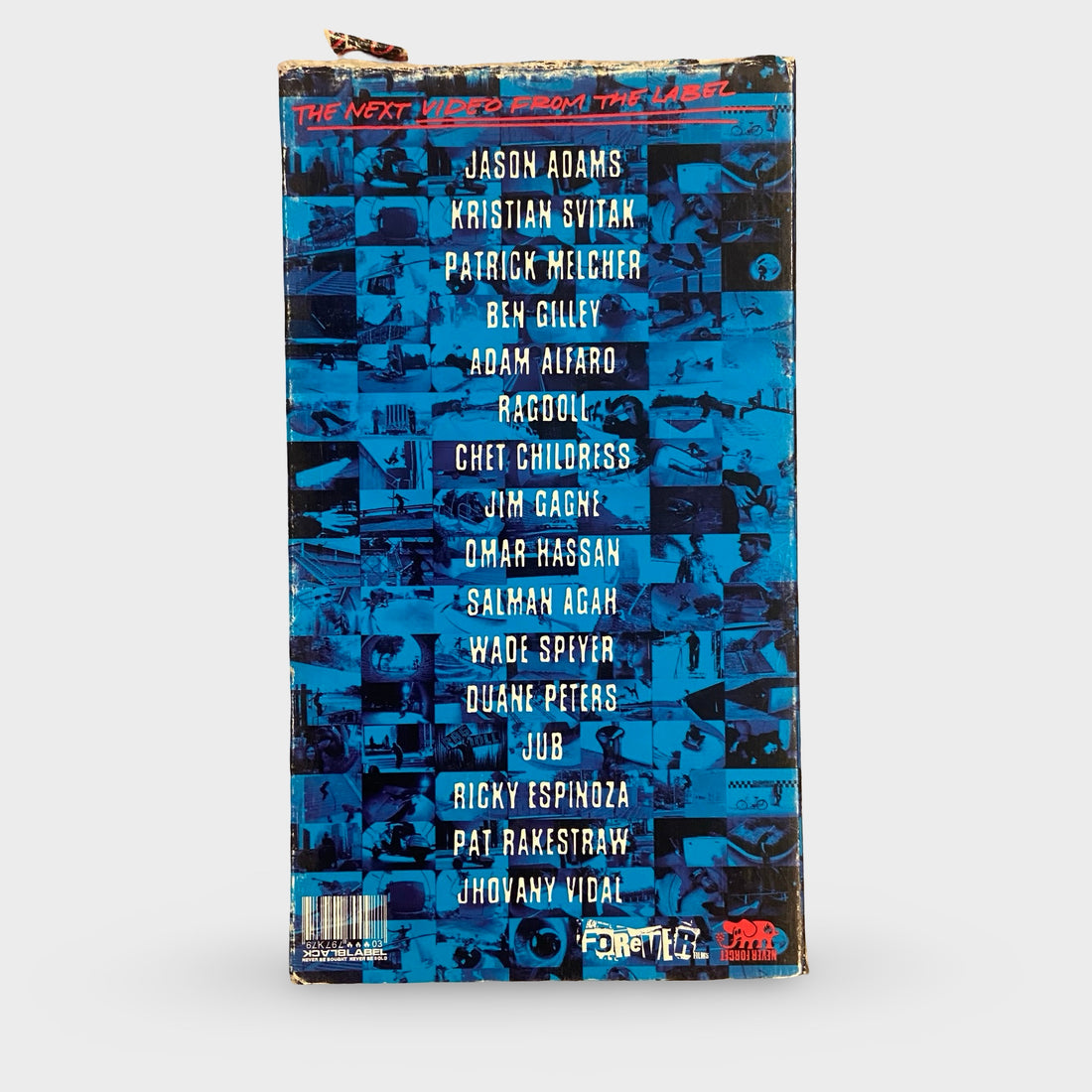 Black Label Black Out Vintage VHS Skateboarding Video - Krudco. Skateshop