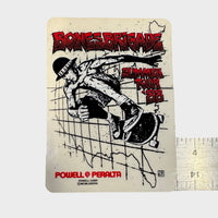Bones Brigade 1988 Summer Tour Sticker Vintage  OG Powell Peralta