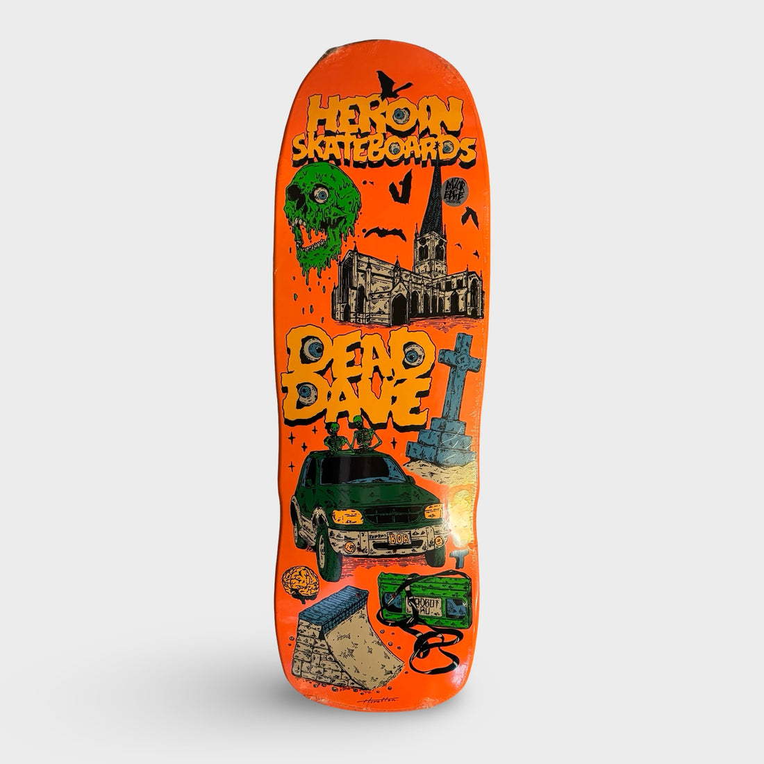 Heroin 10" Dead Dave Pro Deck 2023