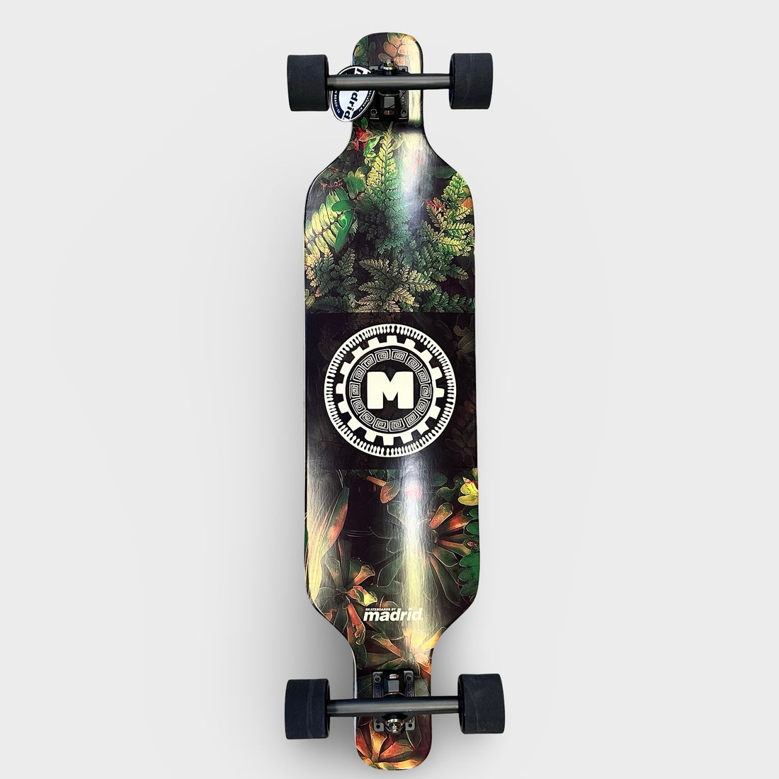 Madrid 9.62" X  40" Terrestrial Top Mount Longboard Complete - Krudco. Skateshop