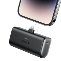 Anker Nano Power Bank (12W, Built-In Lightning Connector) - Krudco. Skateshop