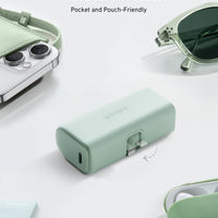 Anker Nano Power Bank (12W, Built-In Lightning Connector) - Krudco. Skateshop