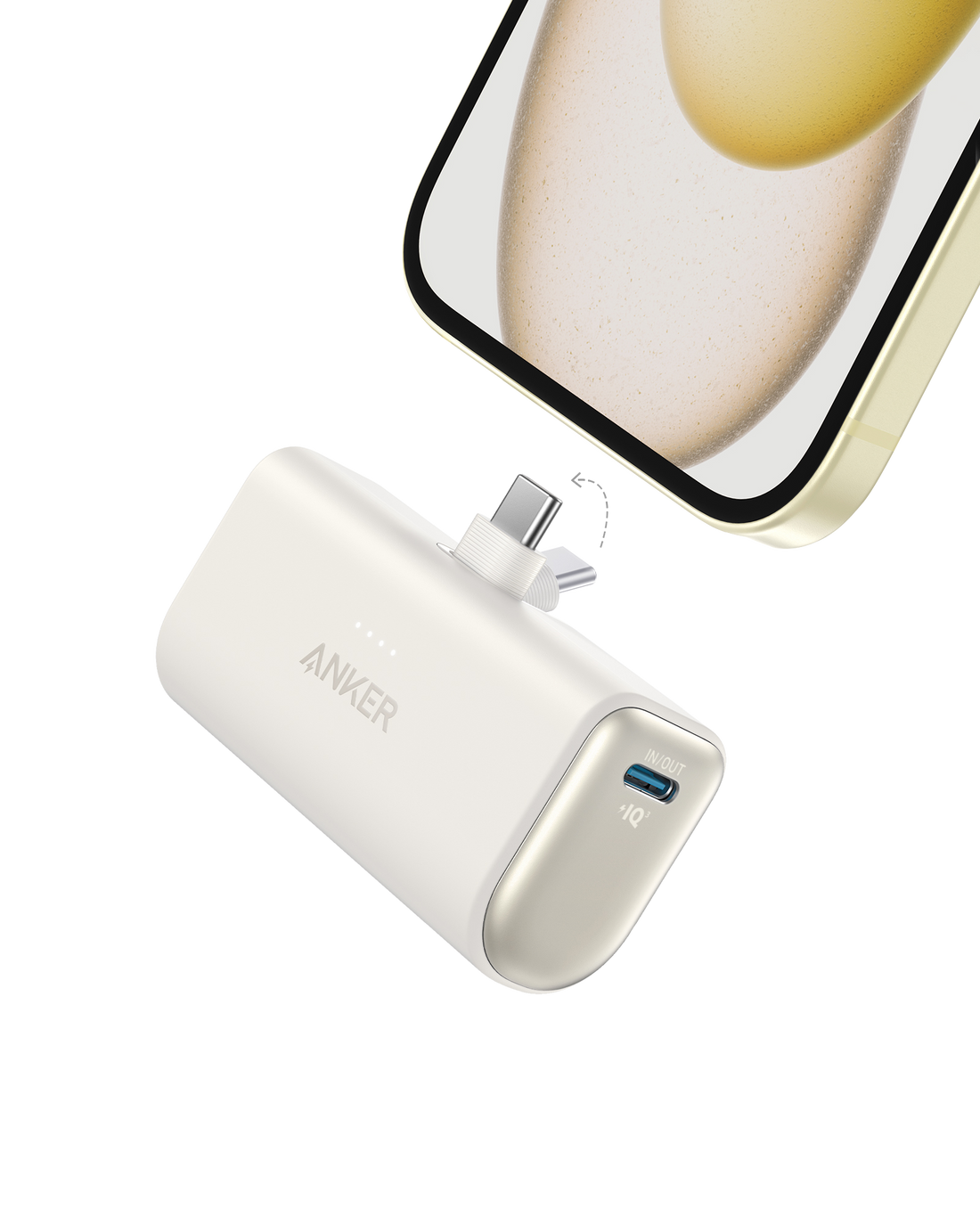 Anker Nano Power Bank (22.5W, Built-In USB-C Connector) - Krudco. Skateshop