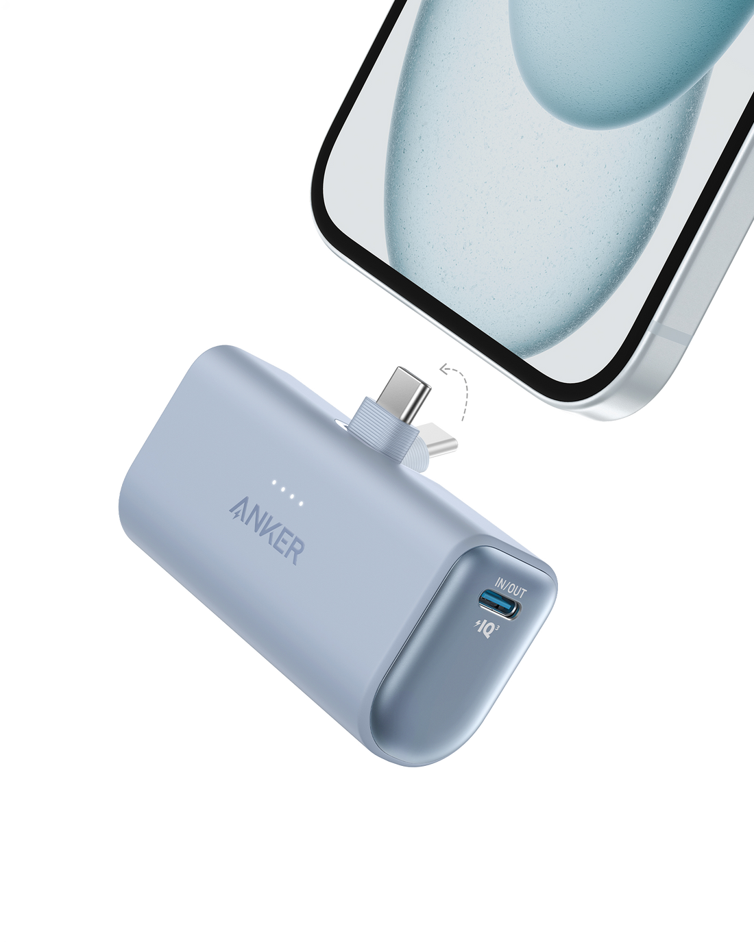 Anker Nano Power Bank (22.5W, Built-In USB-C Connector) - Krudco. Skateshop