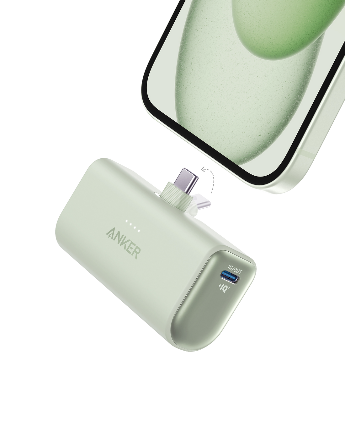 Anker Nano Power Bank (22.5W, Built-In USB-C Connector) - Krudco. Skateshop