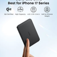 Anker Nano Power Bank (5K, MagGo, Slim) - Krudco. Skateshop