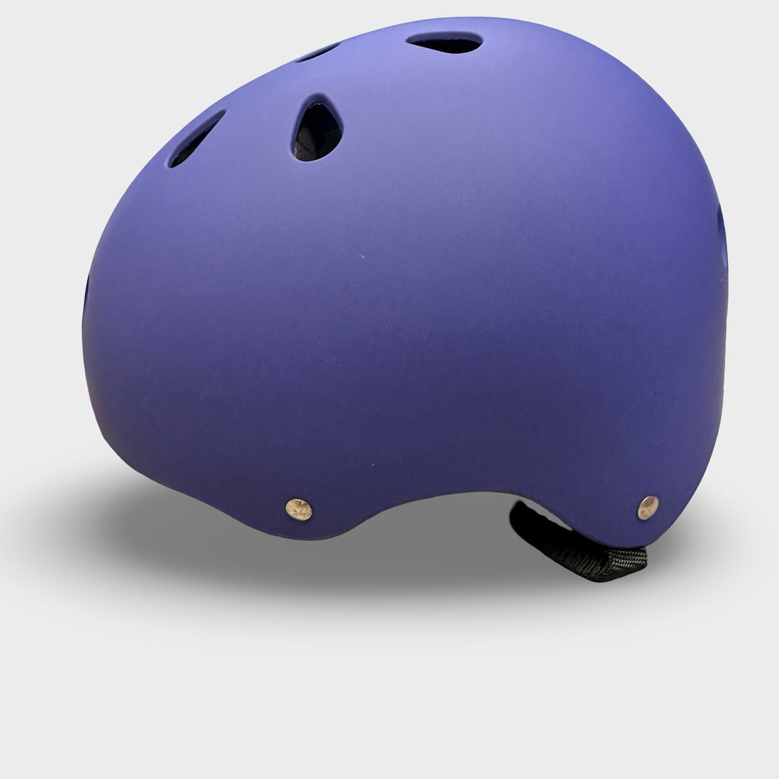 Industrial Helmet Flat Purple Medium Skateboard Style