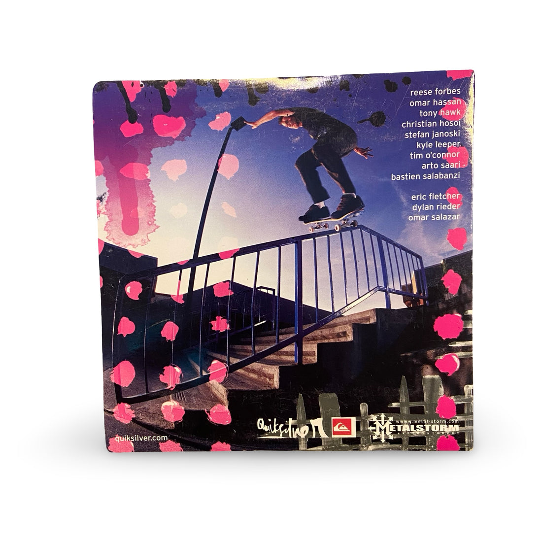 Quicksilver Arto, Dylan, Hawk  Skateboard DVD