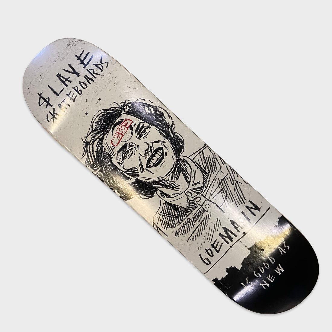 Slave Goemann As Good As New NOS Skateboard Deck (Warped) - Krudco. Skateshop