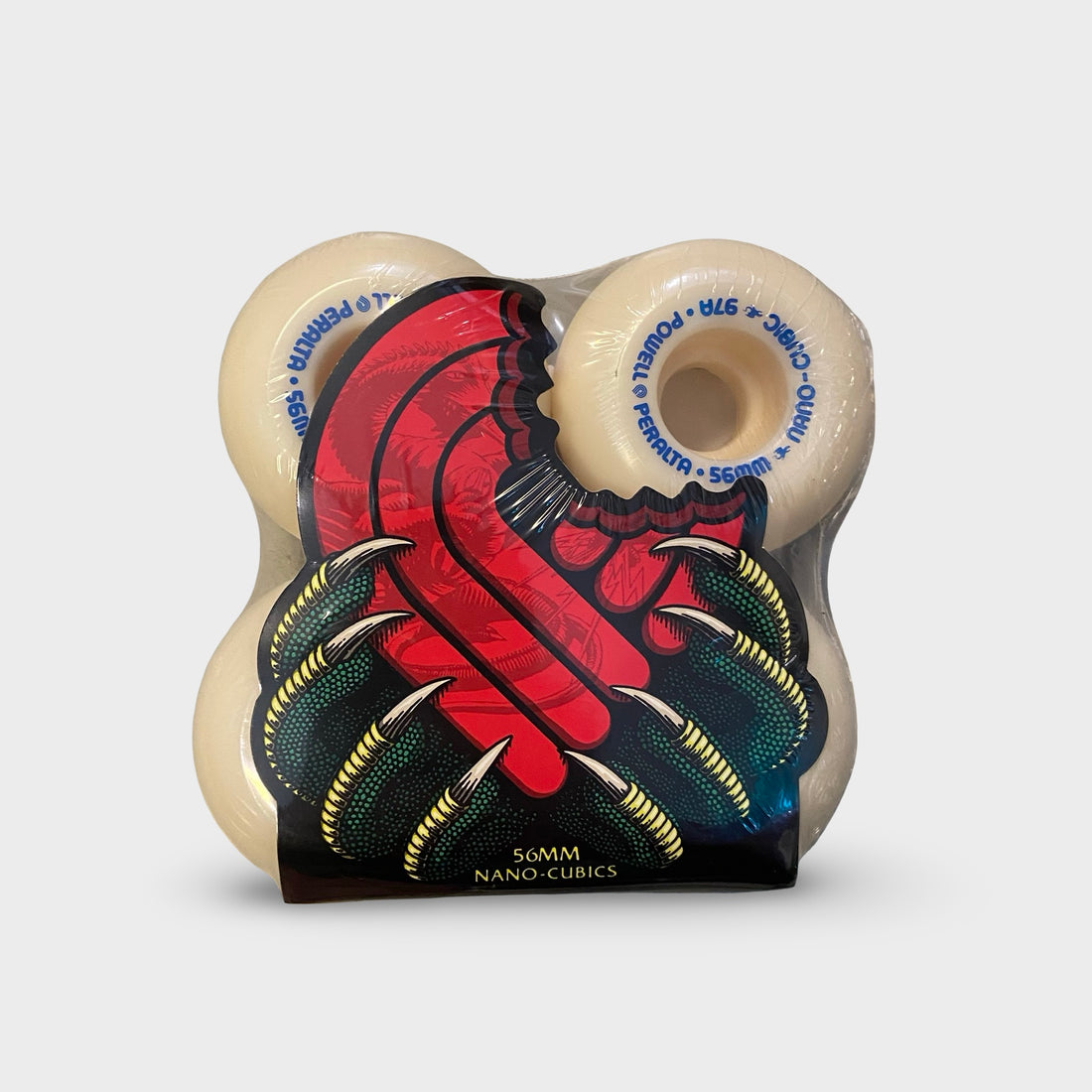 Powell Dragon Formula 97A (blue) Andy Anderson Nano Cubic Wheels - Krudco. Skateshop