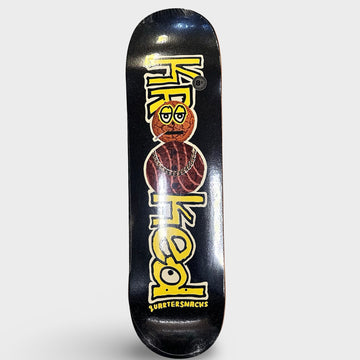 Krooked X Quartersnacks 8.5” Snackman Deck