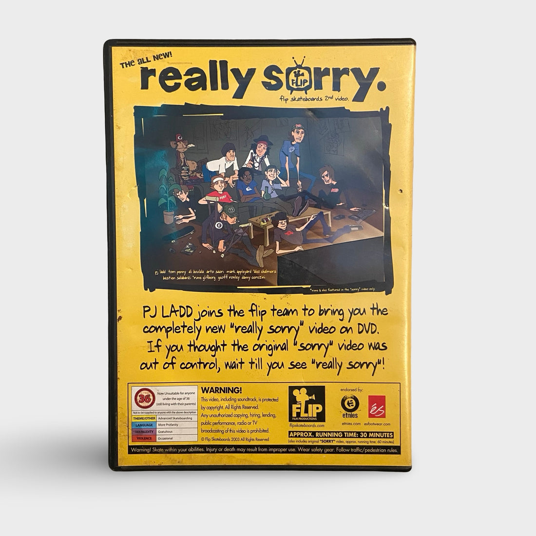 Flip Really Sorry Skateboarding DVD