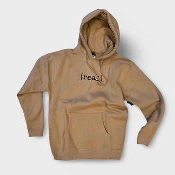 Real Type Logo Hooded Sweatshirt