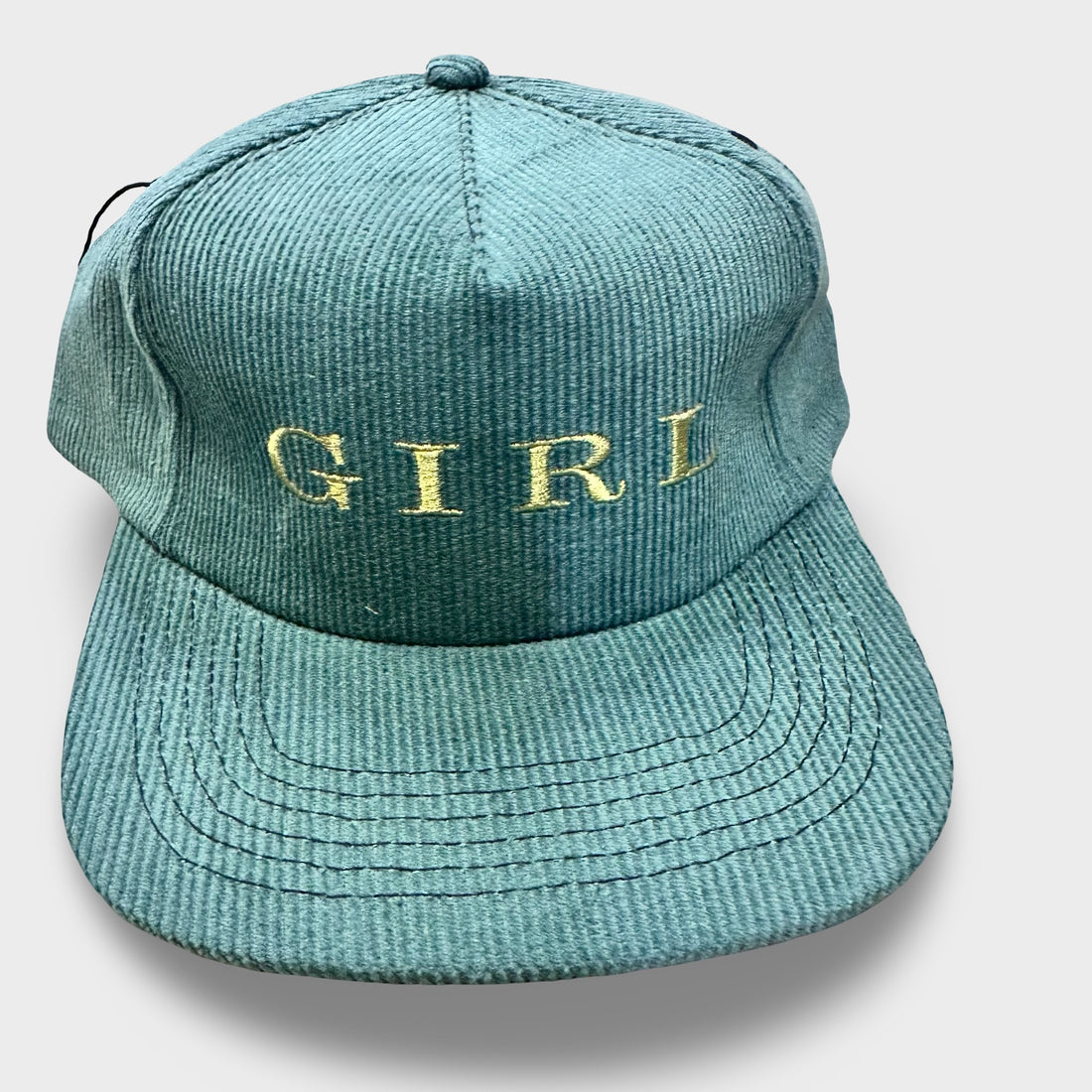 Girl Serif 5 Panel Cord Hat