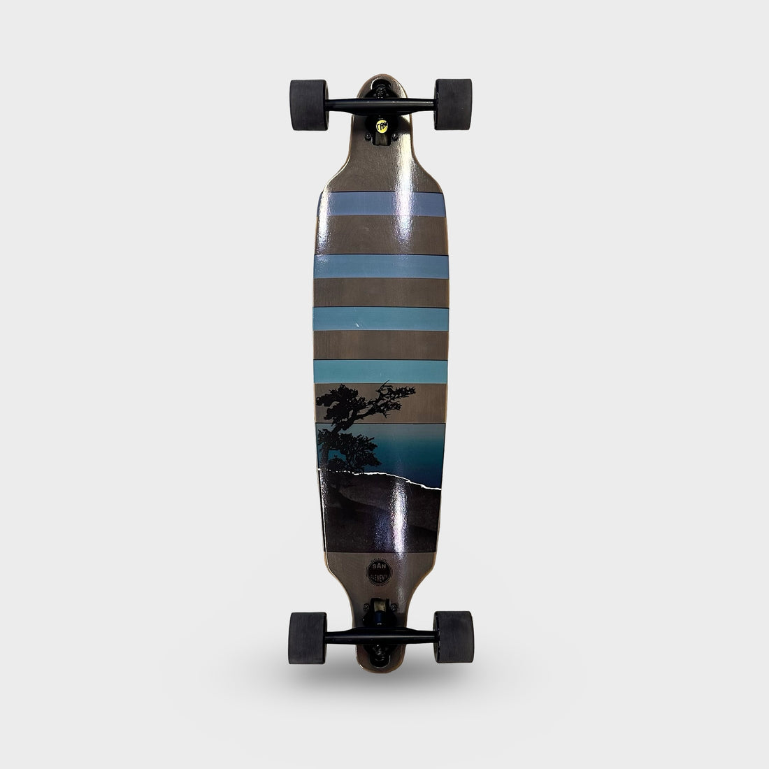 San Clemente Night Lake Drop Through complete long board