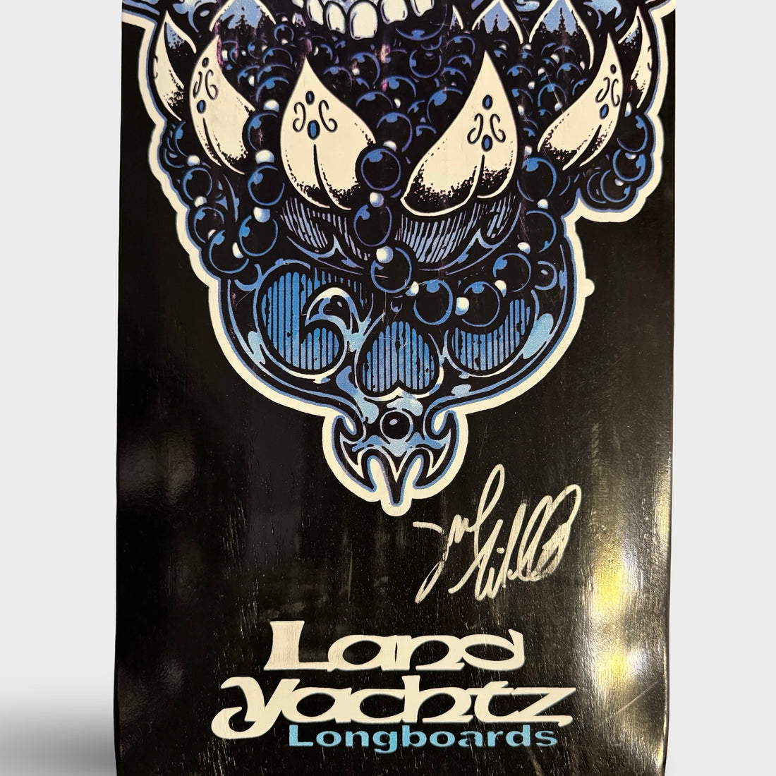 Vintage Landyachtz Evo 41" Downhill Longboard Deck (2011 Edition) autographed