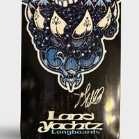 Vintage Landyachtz Evo 41" Downhill Longboard Deck (2011 Edition) autographed