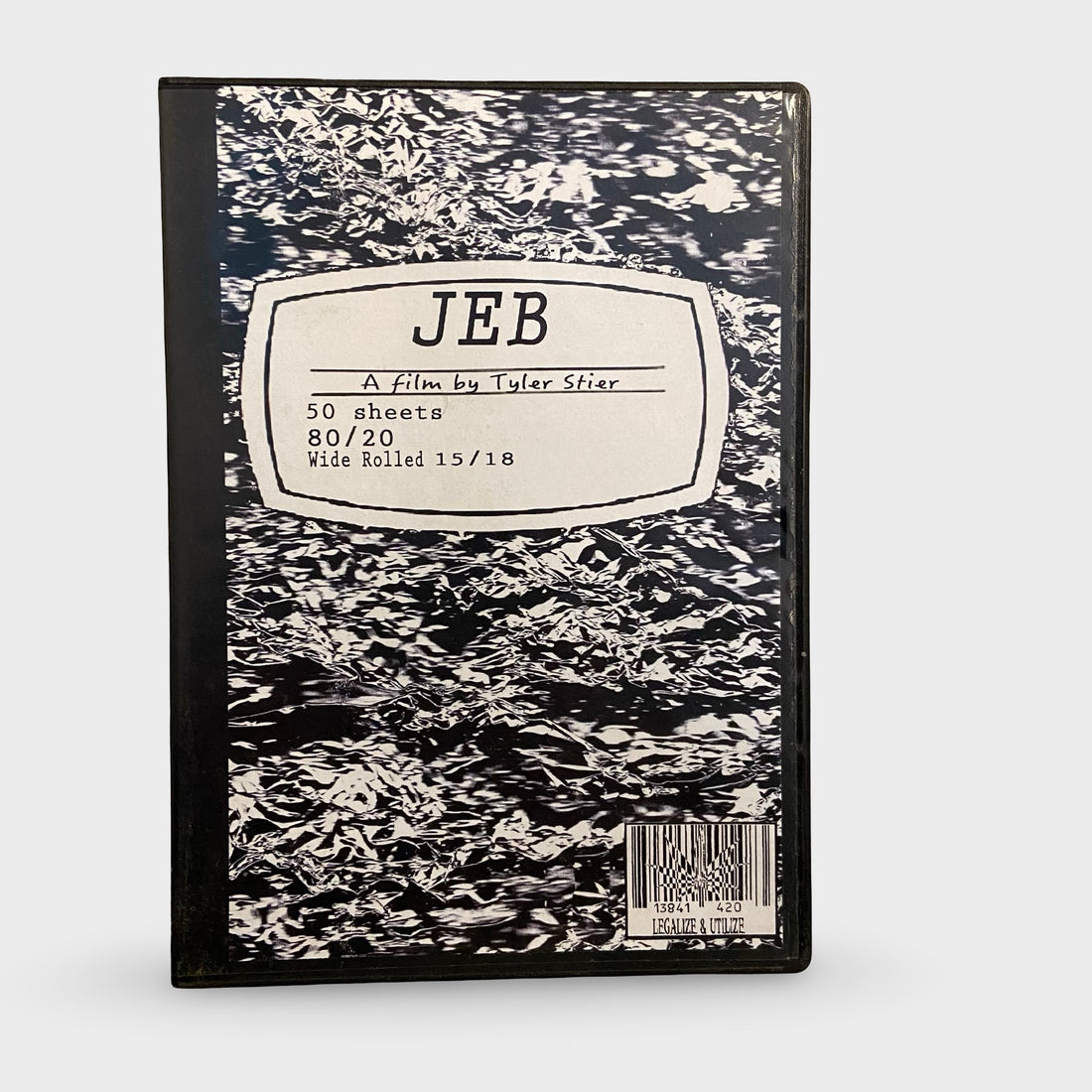 Jeb 50 Sheets Skateboarding DVD - Krudco. Skateshop