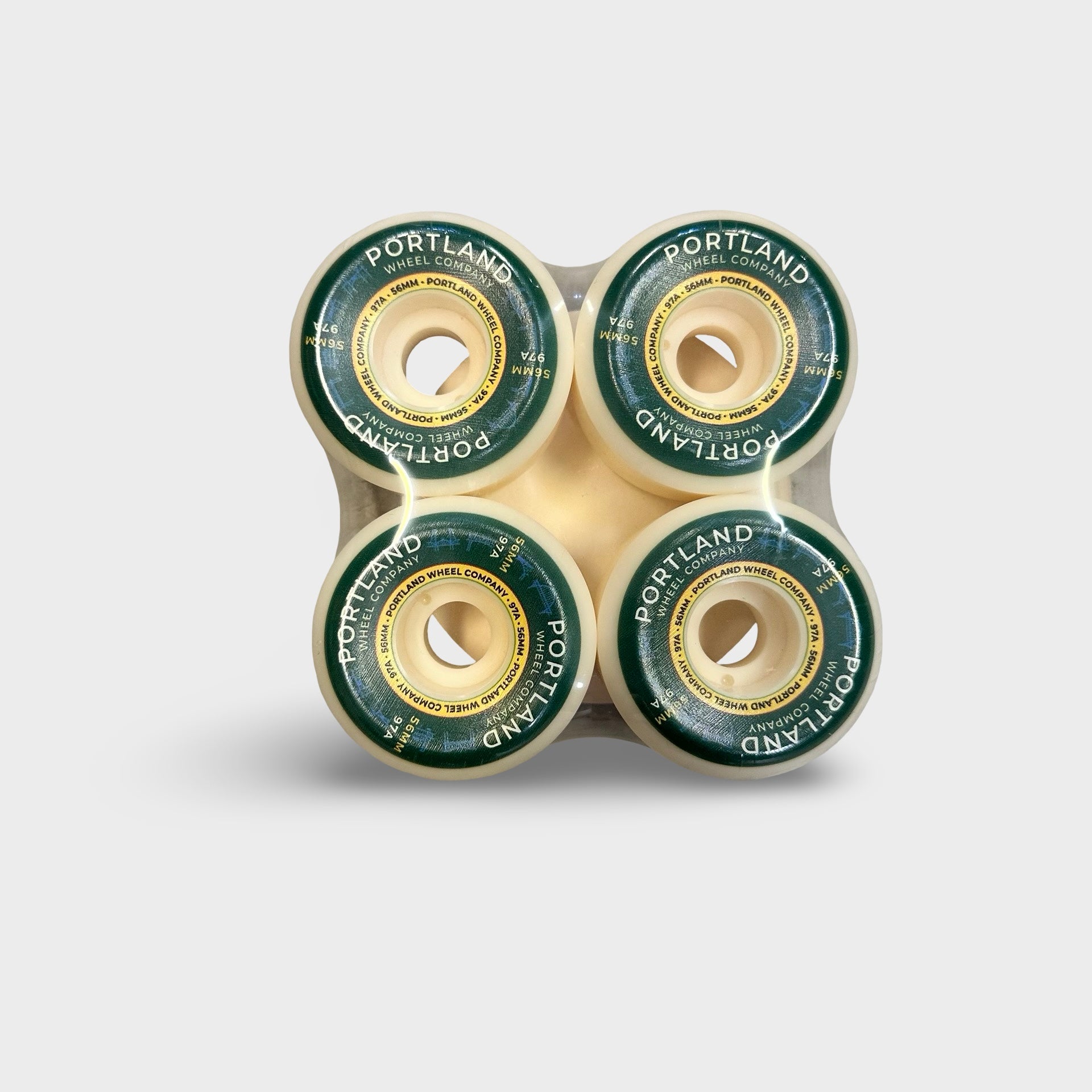 The Portland Wheel Company 56mm 97A – Krudco. Skateshop