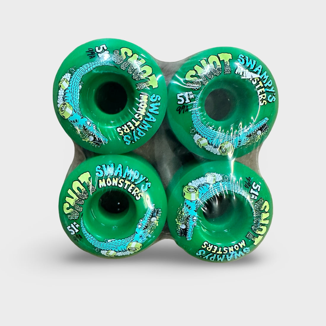 Snot 51MM Swampy 99A Monsters Green Wheels