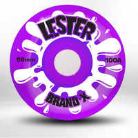 Lester Kasai HARD TRANSLUCENT Wheels 56mm/100a - Krudco. Skateshop