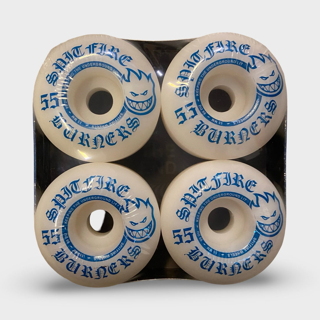 Spitfire 55mm Burners Wheels - Krudco. Skateshop