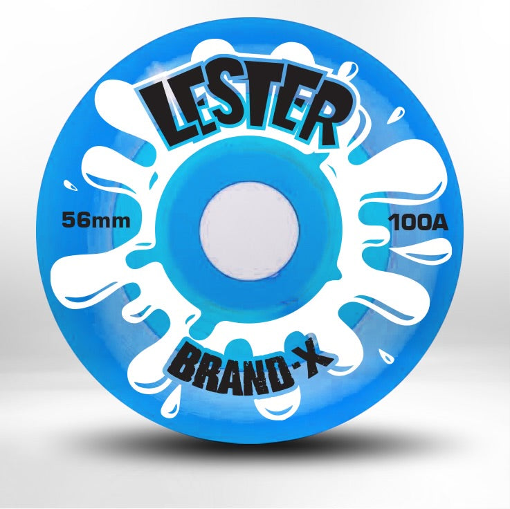 Lester Kasai HARD TRANSLUCENT Wheels 56mm/100a - Krudco. Skateshop