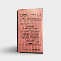 Streetstyle IN Tempe 1986 VHS Skateboard Contest Video