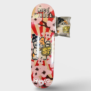 Chico Stix 8.5" Nico Hiraga Guest Deck (with Plushie)