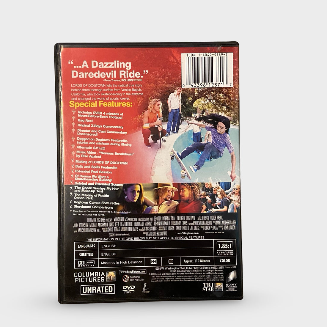 Lords Of Dogtown Movie Unrated DVD