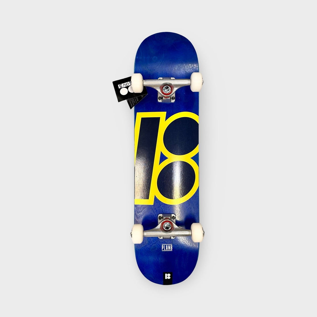 Plan B 8.0" Team Classic Stained Complete Skateboard - Krudco. Skateshop