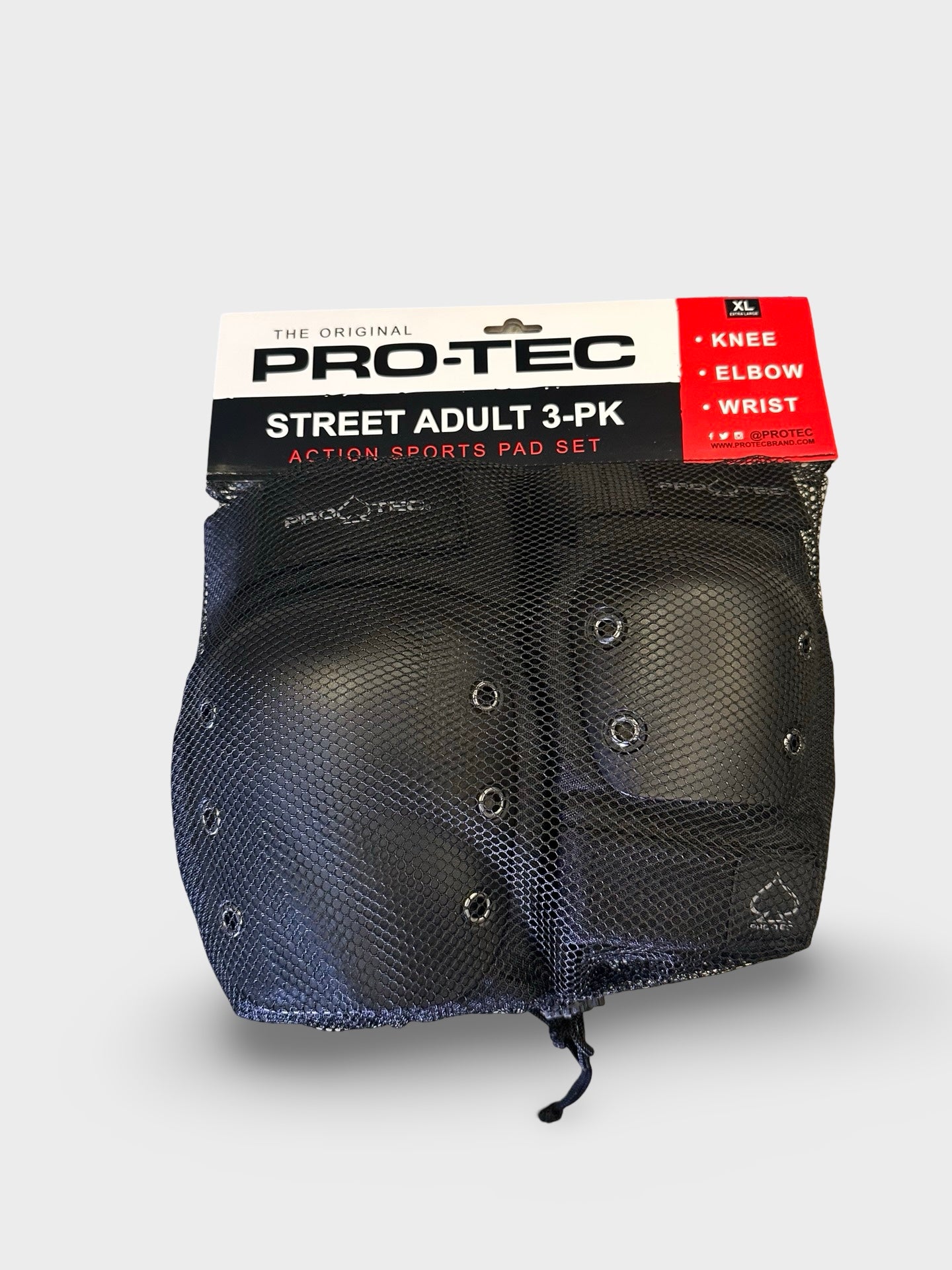 Pro Tec Street Pads Adult 3 pack X-Large – Krudco. Skateshop