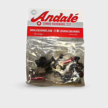 Andale 7/8" Combo Hardware Red