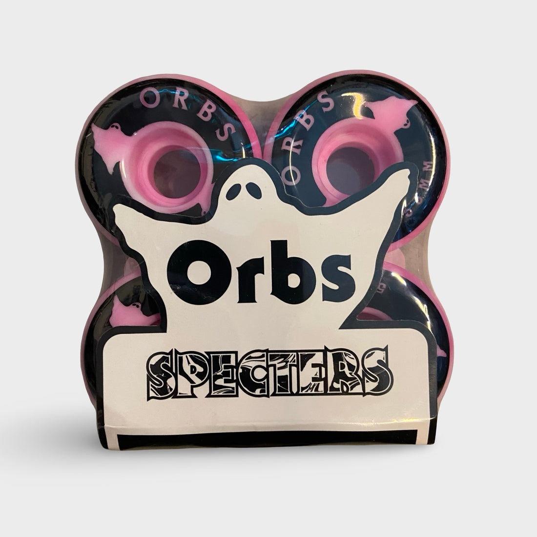 Orbs 53mm 99a Pink/White Specters Wheels - Krudco. Skateshop