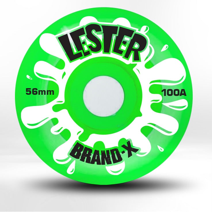 Lester Kasai HARD TRANSLUCENT Wheels 56mm/100a - Krudco. Skateshop