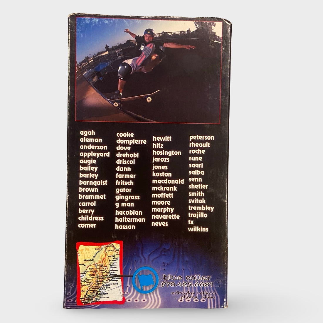 Blue Collar Distribution 2002 Vintage VHS Skateboarding Video - Krudco. Skateshop