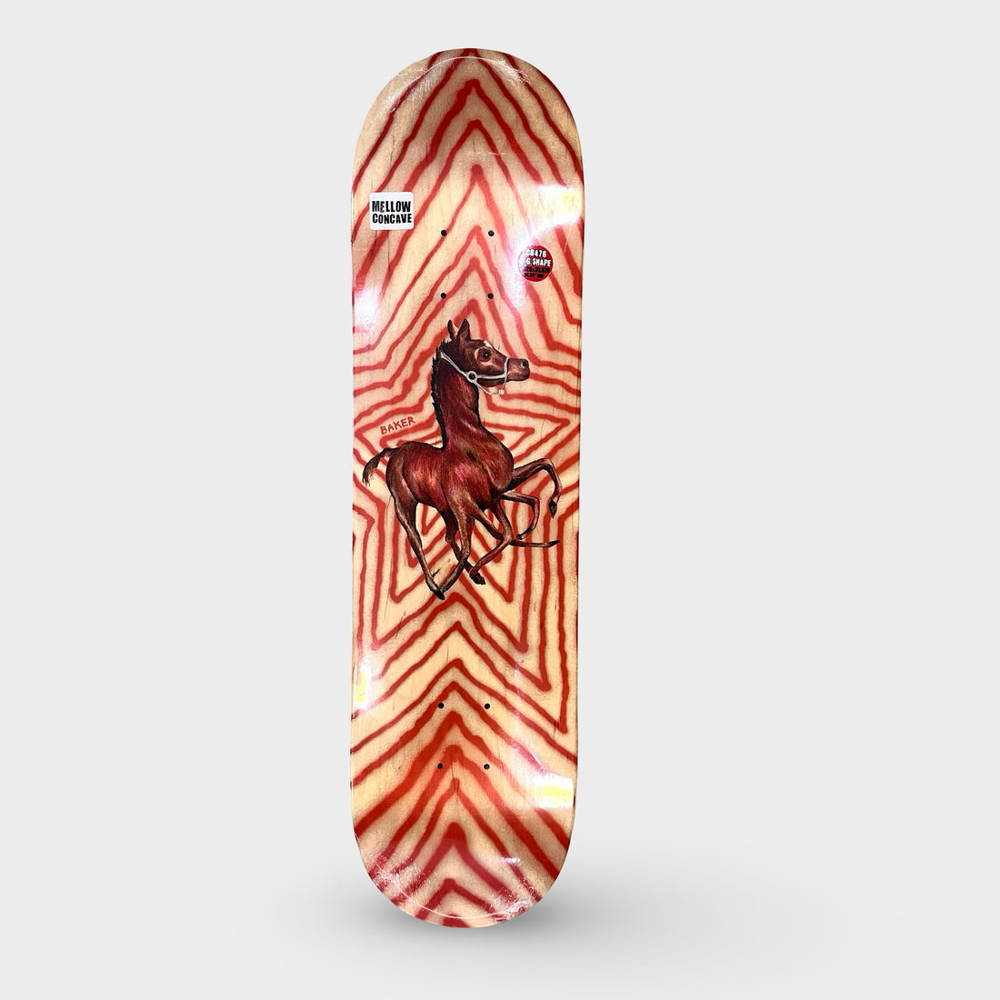 Baker 8.125" Reynolds Rocket Science Skateboard Deck