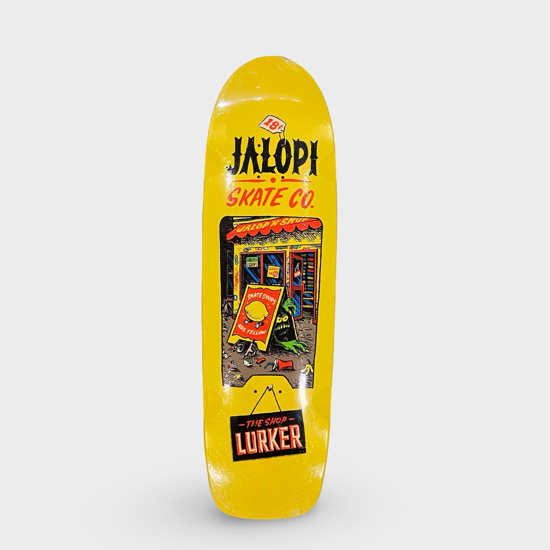 Anti Hero 9.1" Jalopi SSD Skate Shop Lurker Deck - Krudco. Skateshop