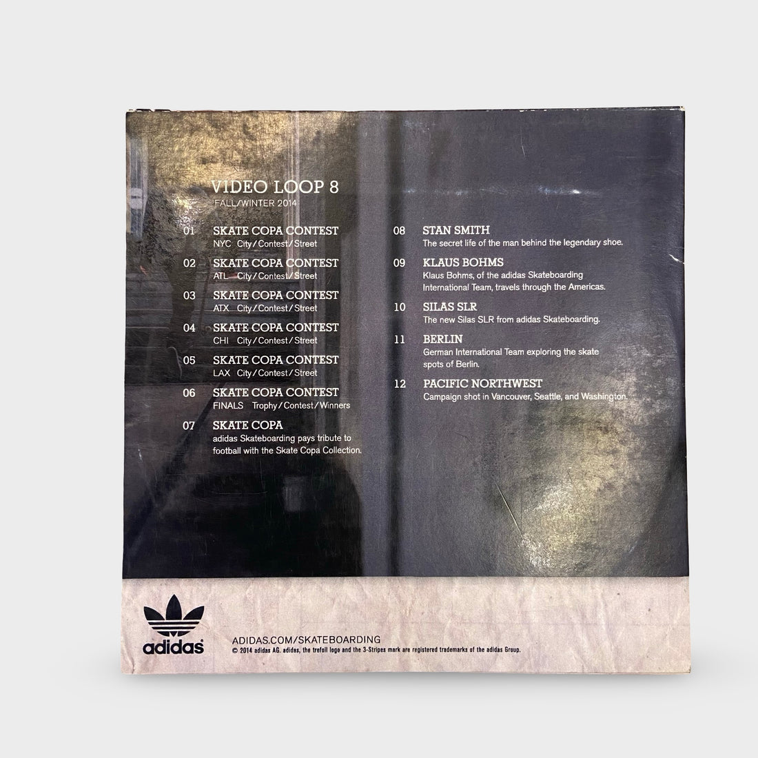 Adidas Skateboarding DVD's
