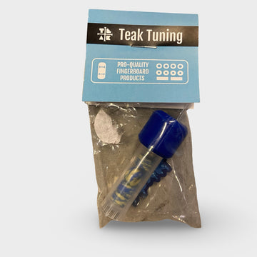 Teak Apex 65D Street Fingerboard Wheels All Terrain Polymer ABEC 9 Sundaze Swirls