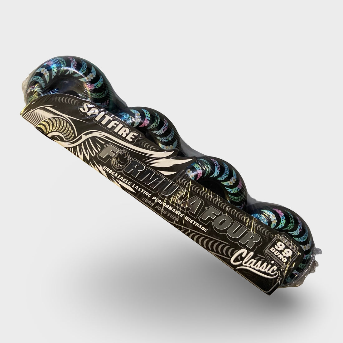 Spitfire 53MM Floral Classics 99a Swirl Formula Four Wheels - Krudco. Skateshop