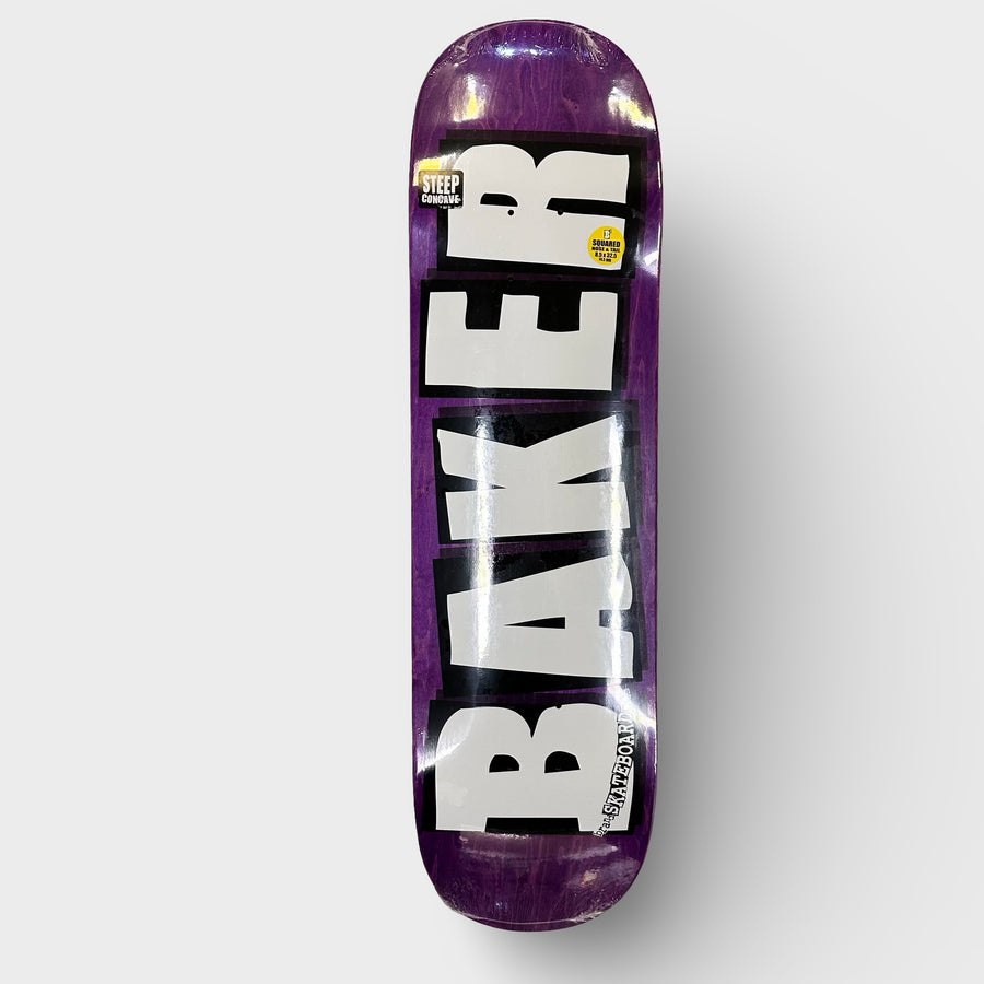 Baker Brand Logo Veneers Square Deck