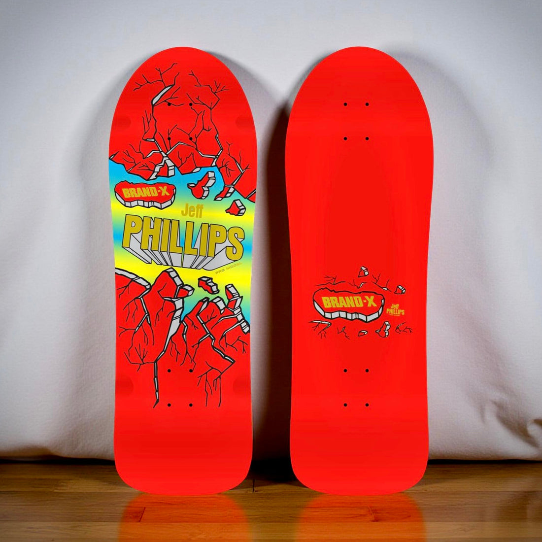 Jeff Phillips BREAKOUT (original shape) Limited Edition Series, HAND PAINTED Deck (PRE-ORDER, JUNE 2026) - Krudco. Skateshop