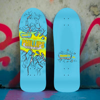 Jeff Phillips BREAKOUT (original shape) Limited Edition Series, HAND PAINTED Deck (PRE-ORDER, JUNE 2026) - Krudco. Skateshop