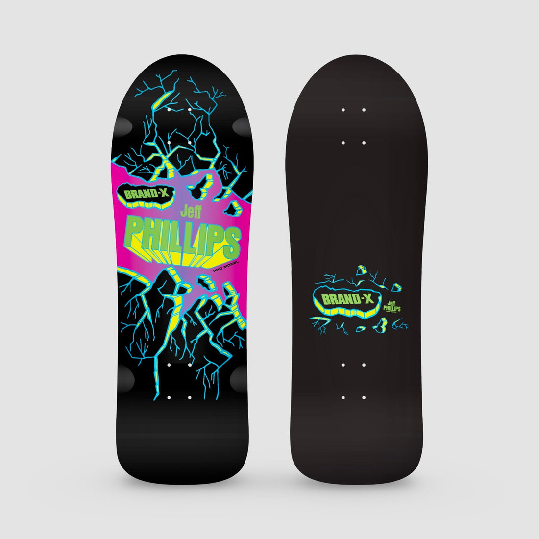 Jeff Phillips BREAKOUT (original shape) Limited Edition Series, HAND PAINTED Deck (PRE-ORDER, JUNE 2026) - Krudco. Skateshop