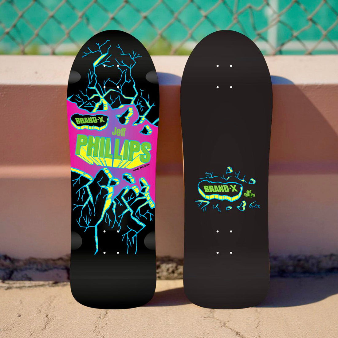 Jeff Phillips BREAKOUT (original shape) Limited Edition Series, HAND PAINTED Deck (PRE-ORDER, JUNE 2026) - Krudco. Skateshop